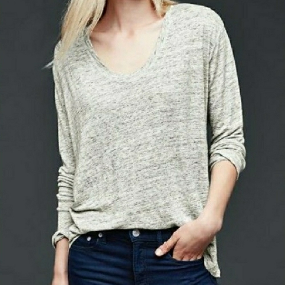 🆕⭐"Favorite oversized tee" in marled grey